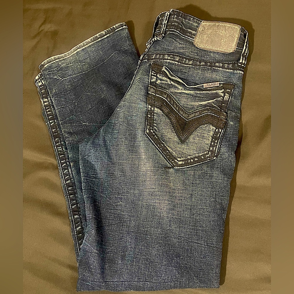 Salvage Mayhem Buckle Jeans 30R